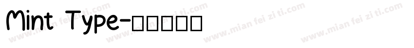 Mint Type字体转换
